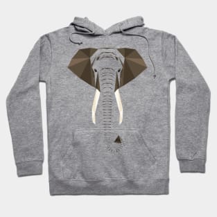 Geometric elephant Hoodie